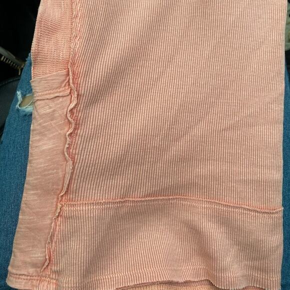 Pilcro Anthropologie Coral Cutout Sweatshirt size small - Picture 6 of 7